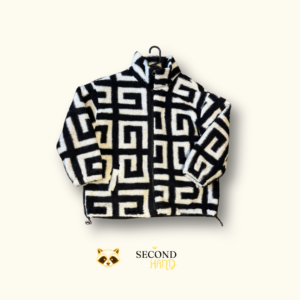 Chaqueta Oversize Estampado Geométrico