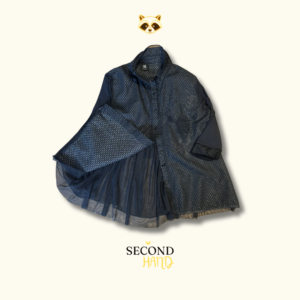 Abrigo-Capa Azul Marino