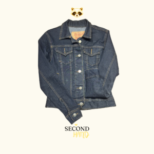 Chaqueta De Mezclilla (Jean) Azul Oscuro